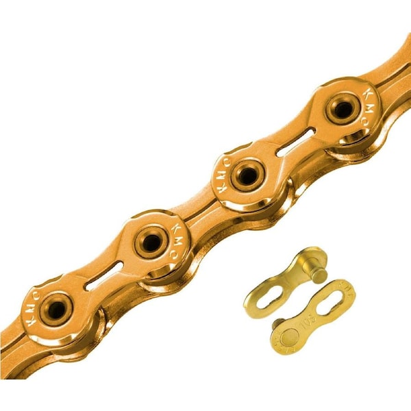 KMC X10SL Gold 10 Speed 116 Links Bike Chain for Shimano Sram Campy