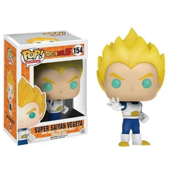 Funko POP Animation Dragonball Z Super Saiyan Vegeta #154 Vinyl Figure
