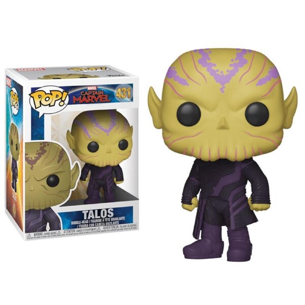 Funko Pop Marvel Captain Marvel Talos #431