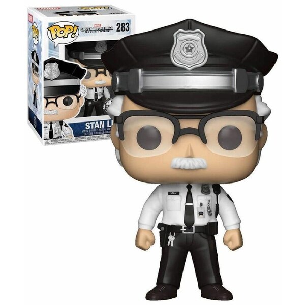 Funko Pop Marvel Captain America Stan Lee (Cameo Security Guard) #283