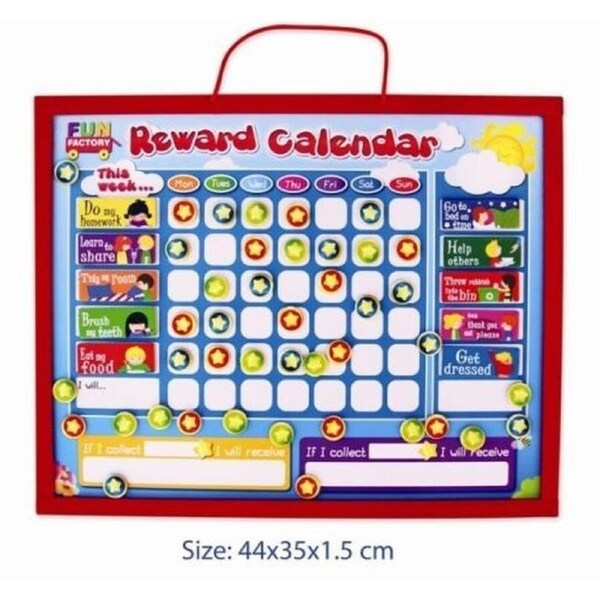 Magnetic Reward Chart - Fun Factory Wooden Educational Kids toys