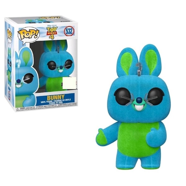 Funko Pop Disney Toy Story 4 Bunny Flocked #532 Vinyl Figure