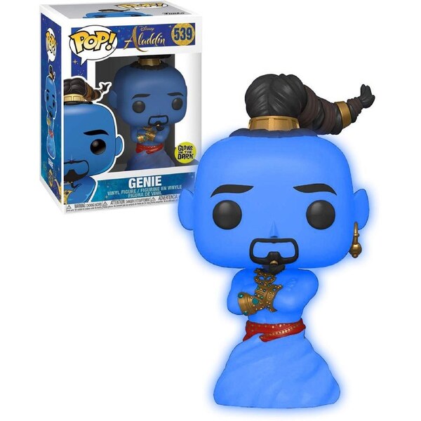 Funko Pop Vinyl Disney Aladdin Genie Glow (2019) #539 Special Edition