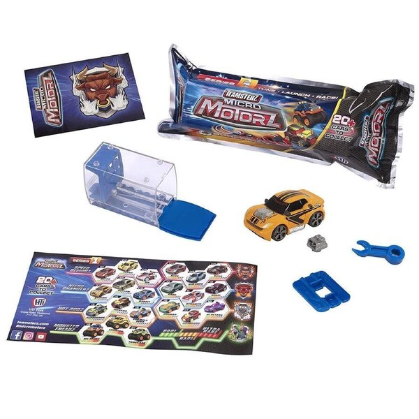 Teamsterz Micro Motorz Series 1 Toy Cars 6 Surprise Capsule 2 Pack