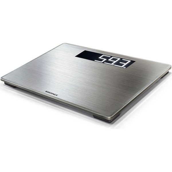 Soehnle Style Sense Safe 180kg Capacity 300 Bathroom Scale - Stainless Steel 63867