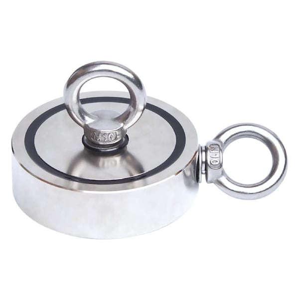 700Kg Salvage Strong Recovery Magnet Neodymium Hook Treasure Hunting Fishing