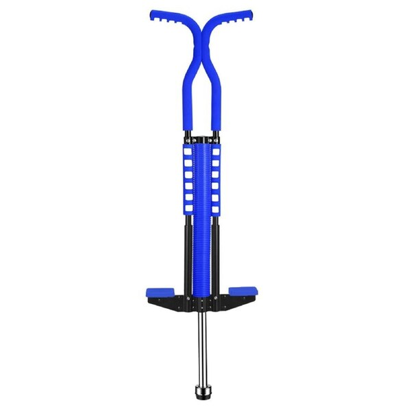 Blue Pogo Stick Kids - Childrens Jumping Jackhammer Exercise Hopper Toy