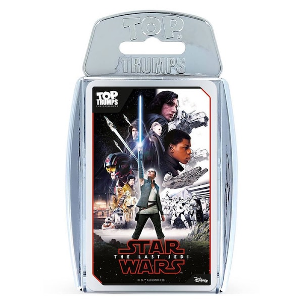 Top Trumps Star Wars The Last Jedi Educational Card Game 6y+ Family/Kids/Adult