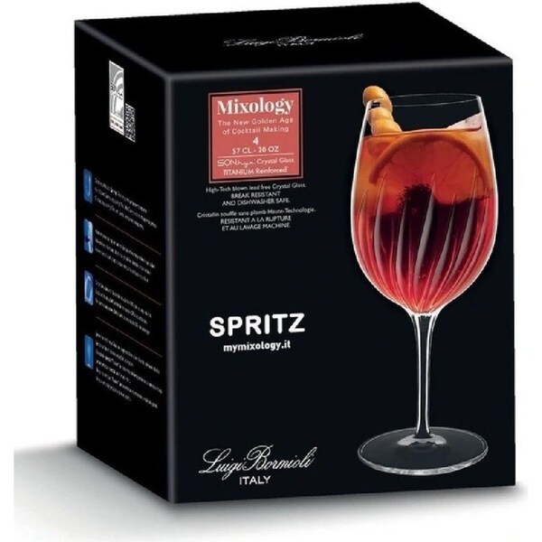 Luigi Bormioli Mixology Spritz Glasses Set 4