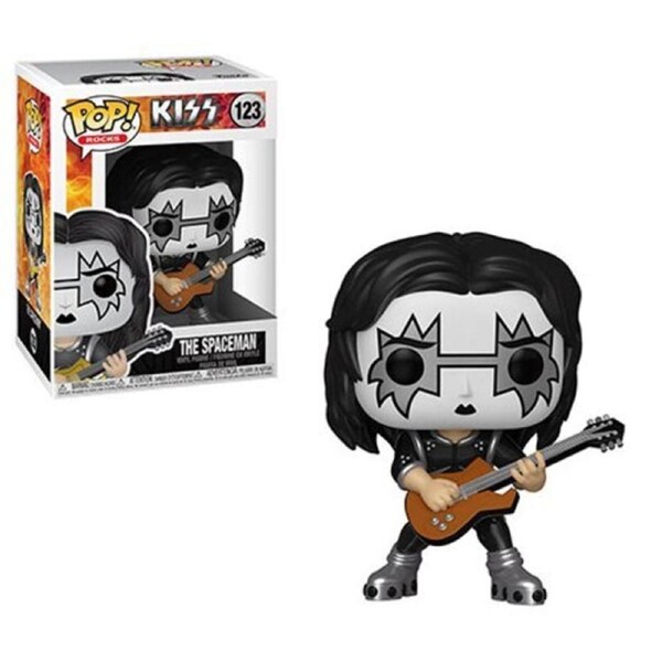 Funko Pop Rocks Kiss The Spaceman #123 Vinyl Figure