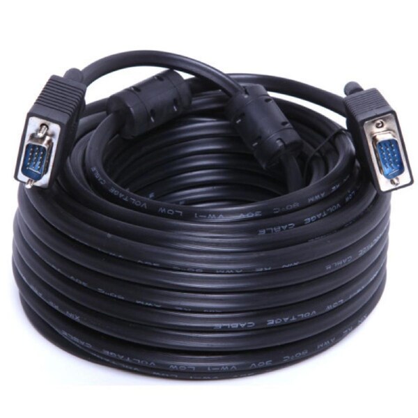 3 Metre VGA HD15 Plug to Plug Cable