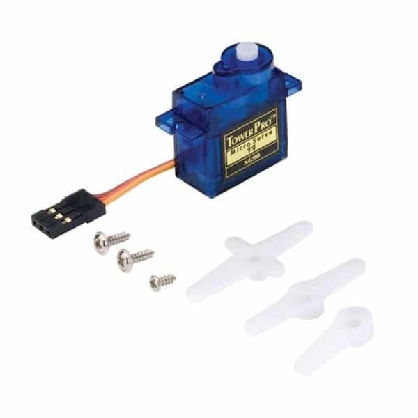 SG90 9G Micro Mini Servo with servo arms and accessories