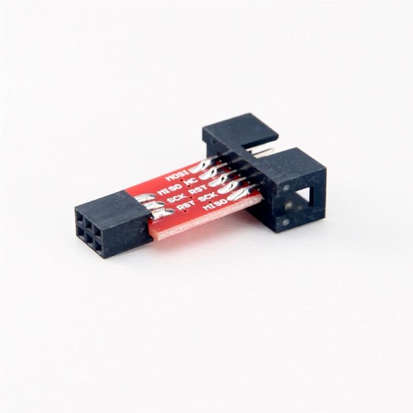 AVR ISP 10pin to 6pin Adaptor for Arduino Projects
