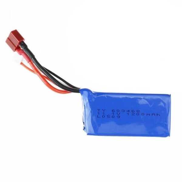 Rechargeable Lithium Battery 11.1V 1200 mAh for Brushless F1 Racing Boat