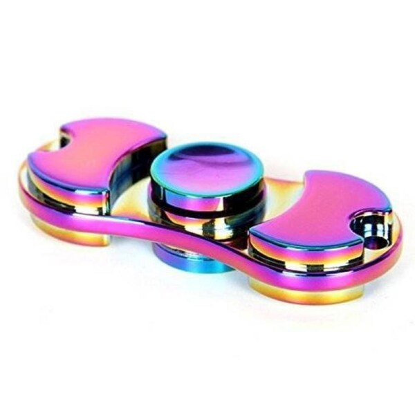 Metal Rainbow Two-spoke Fidget Hand Spinner