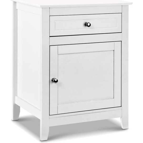 1 Drawer Artiss Bedside Table Side Table