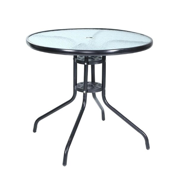Gardeon Outdoor Bar Table Steel Frame Coffee Side Table