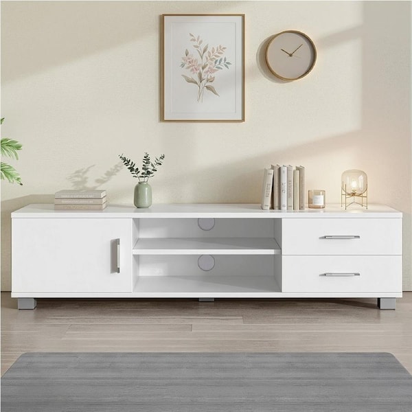Artiss Entertainment Unit TV Cabinet Stand 120cm White