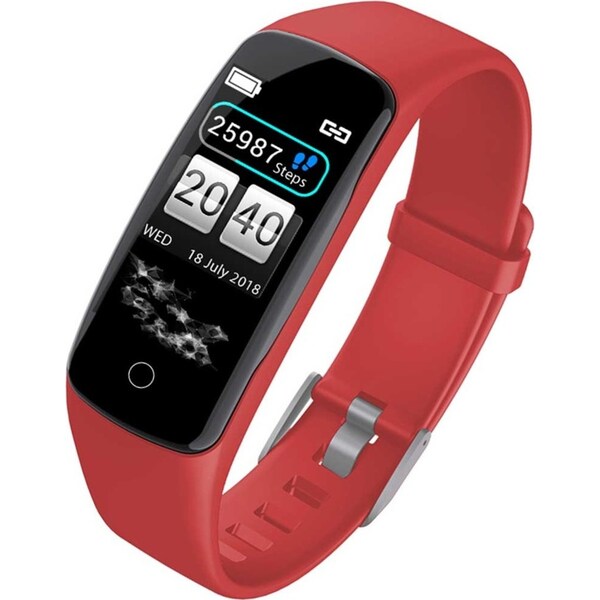 SOGA Sport Monitor Wrist Touch Fitness Tracker Smart Watch Red
