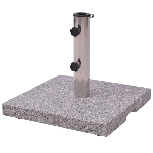 Granite Parasol Base Umbrella Holder 20kg vidaXL
