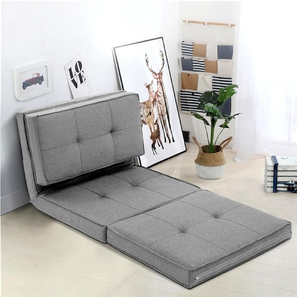 180cm Artiss Floor Chair Lounge Sofa Bed Foldable