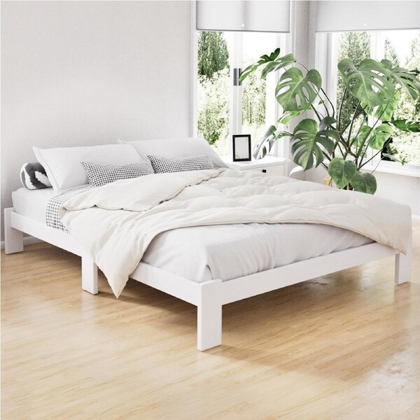 Artiss Queen Bed Frame Platform Wooden Timber Frames Beds Base