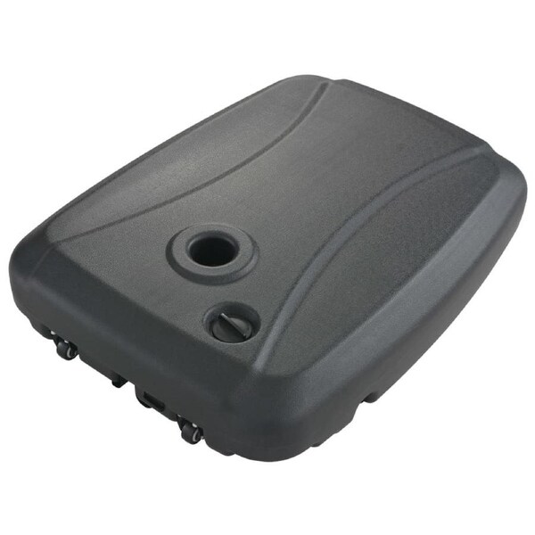 Outdoor Umbrella Stand Black vidaXL