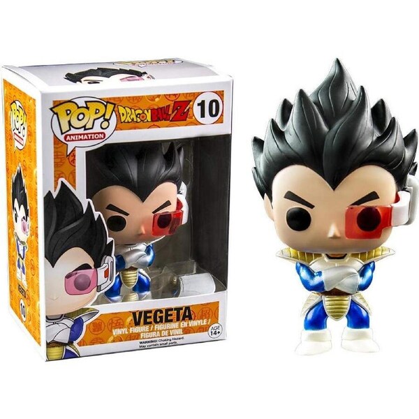 Funko POP! Anime: Dragonball Z Vegeta METALLIC #10