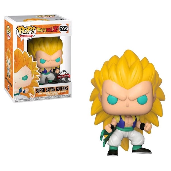 Funko POP Dragon Ball Z Super Saiyan Gotenks #622 Vinyl Figure