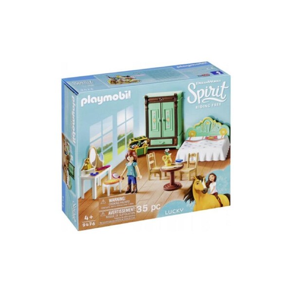 Playmobil Spirit Riding Free Lucky's Bedroom 35pc