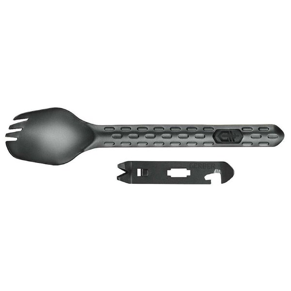 GERBER DEVOUR SPORK CAMPING FISHING HIKING UTENCIL - BLACK OYNX 31003419