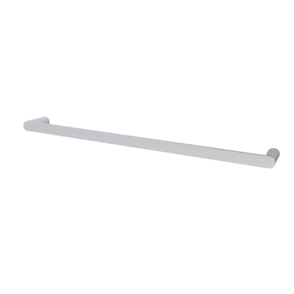 ACA Bathroom Single Towel Rack Towel Rail Chrome 800mm