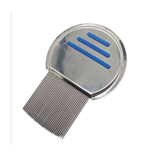 Head Lice Hair Comb - Stainless Steel - Nits Egg Flea Removal
