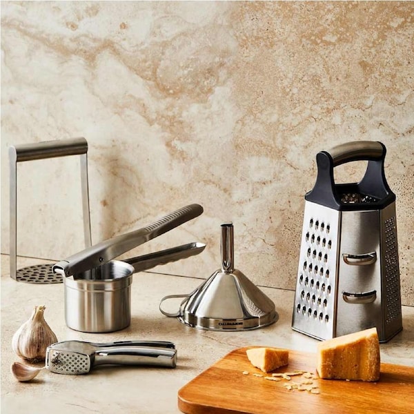 Soffritto A Series Stainless Steel Funnel with Strainer