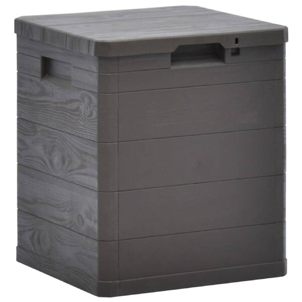 Garden Storage Box 90 L Brown vidaXL