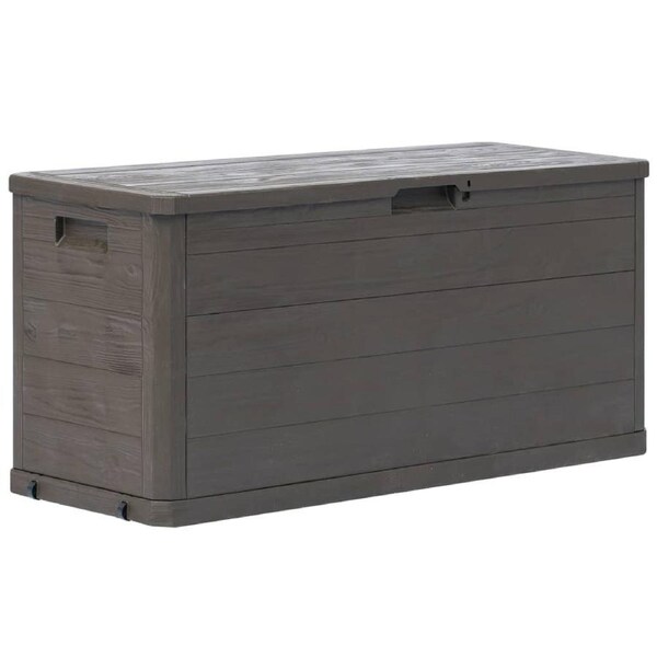 Garden Storage Box 280 L Brown vidaXL