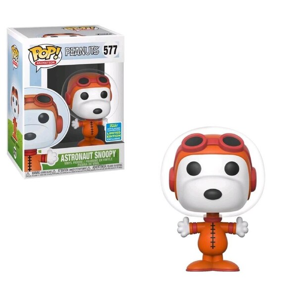 Funko POP Peanuts Astronaut Snoopy SDCC 2019 #577 Vinyl Figure