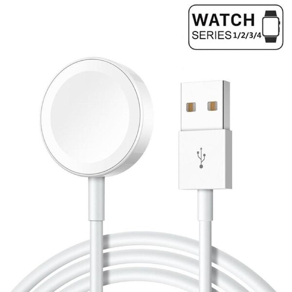 NewBee 1m Magnetic Charger Charging Cable For 38/42mm Apple Watch 1/2/3/4 [NB-AWT-01]