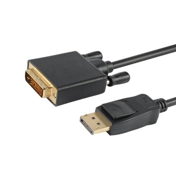 Astrotek 2m DisplayPort DP to DVI-D Male to Male Cable Up to 1080P Full HD @60Hz [AT-DPDVI-2]