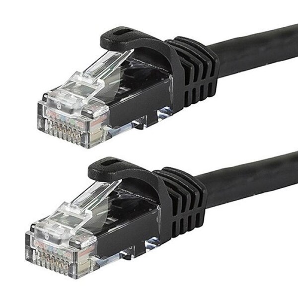 Astrotek 0.25m/25cm CAT6 Cable Black Premium RJ45 Ethernet Network LAN UTP [AT-RJ45BLKU6-025M]
