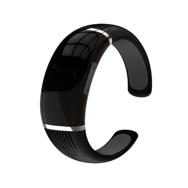 Hnsat WR-18 8GB Digital Voice Recorder Bracelet Recording Watch 1536Kbps Black [WR-18-8GB-BK]
