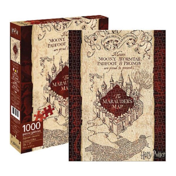 Harry Potter - Marauders Map 1000pc Puzzle