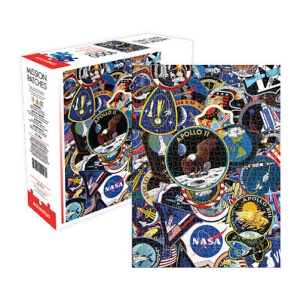 NASA Mission Patches 1,000pc Puzzle