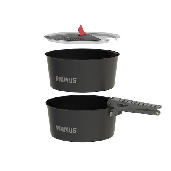 Primus LiTech 3pc Pot Set 1.3L Aluminium Non Stick Lightweight WP740310