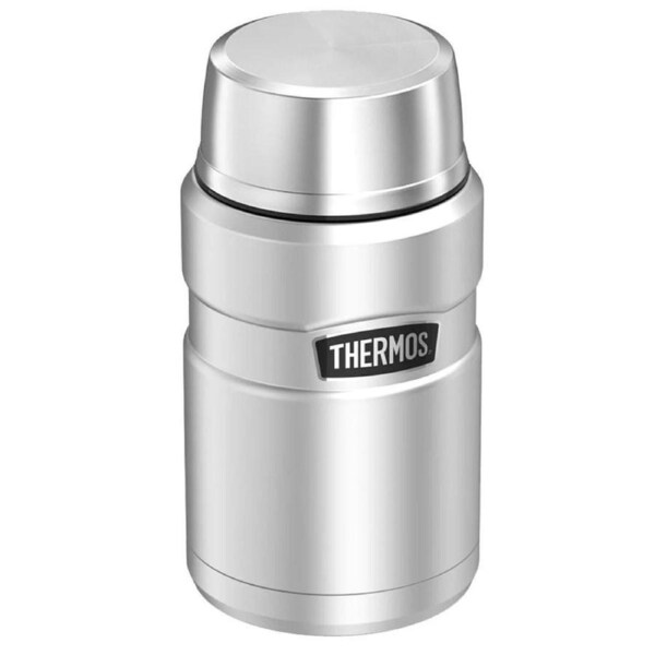 Thermos Stainless King Vacuum Insulated Food Jar 710ml - Stainless Steel