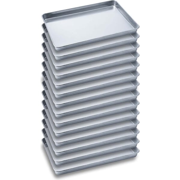 SOGA 14X Aluminium Oven Baking Tray Bakers Gastronorm Troll Cooking Pan 60*40*5