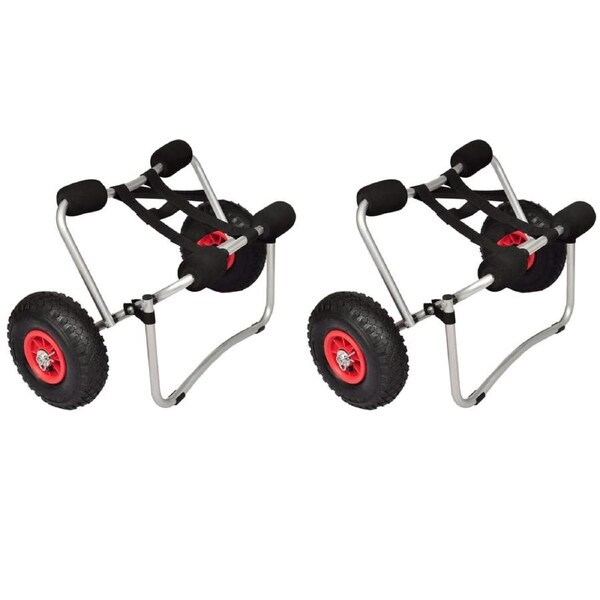 Kayak Trolleys 2 pcs Aluminium vidaXL