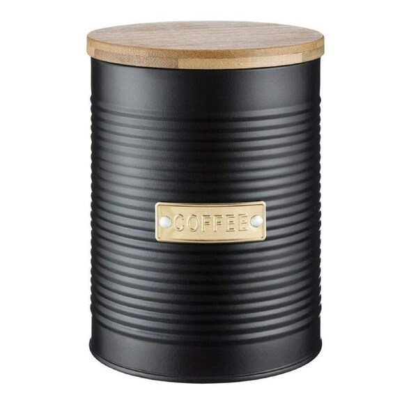Typhoon Otto Coffee Canister 1.4L 11X15.5X11cm Black