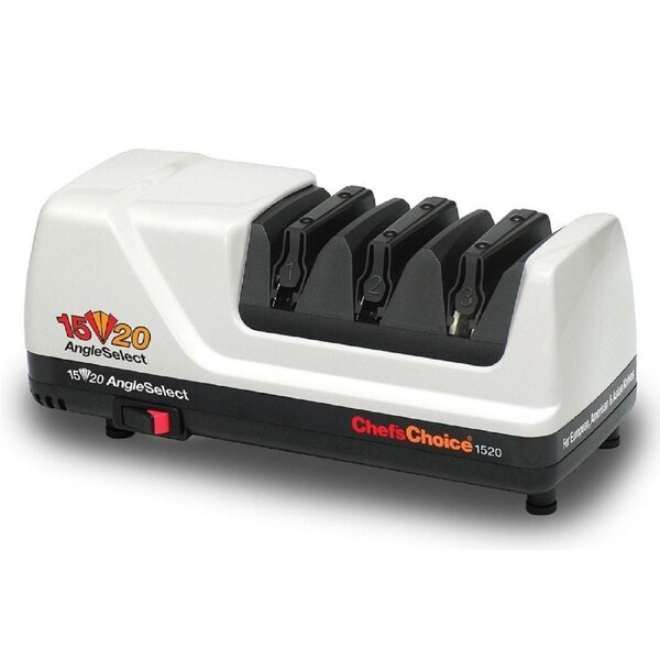 Chef's Choice White Diamond Hone Angleselect Electric Knife Sharpener Model 1520