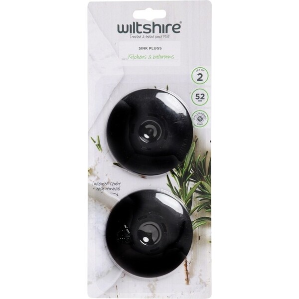 Wiltshire Sink Plugs - Set of 2